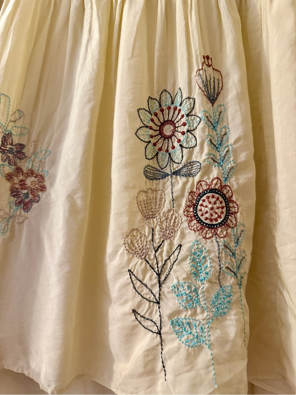 Zara Embroidered Maxi Dress - Picture 5 of 8